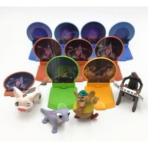 Disney Parks 50th Anniversary 2021 McDonalds Happy Meal Toys Stands Characters